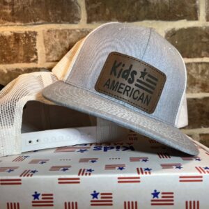 front and back of Kids AMERICAN hat